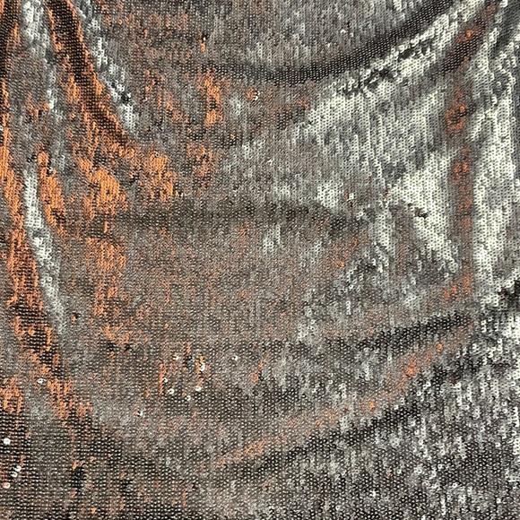 Willow & Clay Dark Gold Sequined Dress size:S - Picture 3 of 5